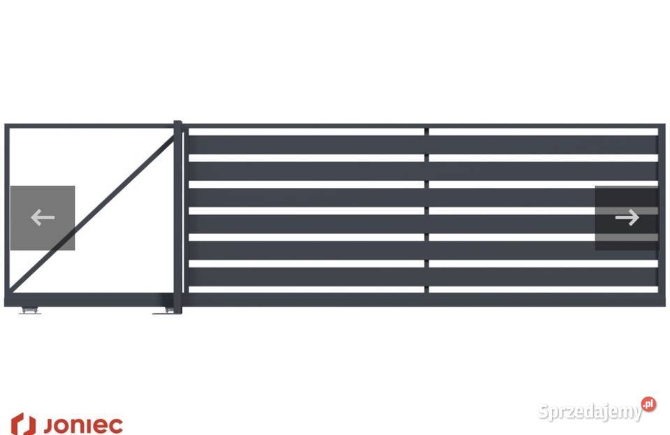 Przęsło ogrodzeniowe stalowe LARGO 200X20mm małopolskie Gorlice