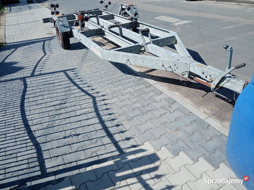 Przyczepa podłodziowa wózek portowy slipowy Sieradz