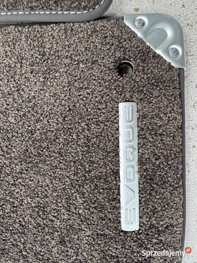 Dywaniki samochodowe Range Land Rover welur sprzedam