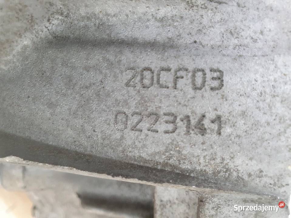 Peugeot 106 11 8V SKRZYNIA BIEGÓW 20CF03 manual osobowe Rudka