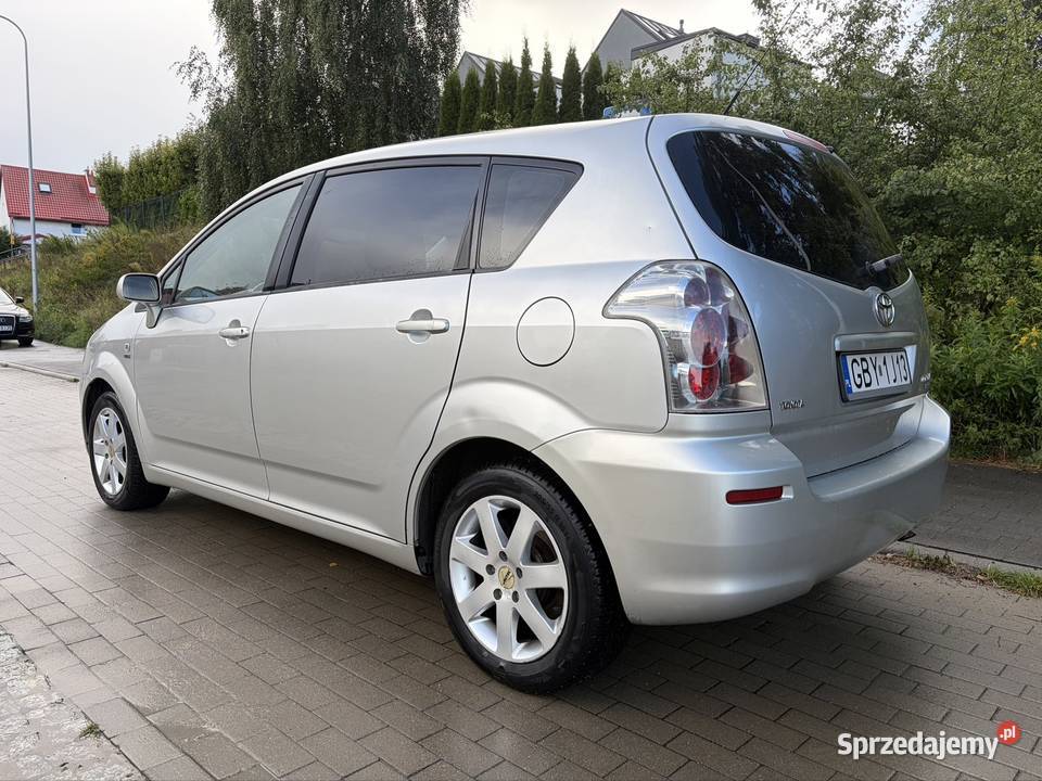 Toyota Corolla Verso 18 VVTi 129 z instalacją Corolla Verso Bytów