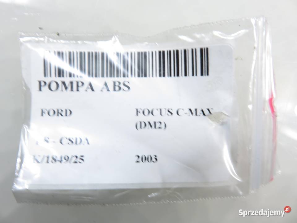 POMPA ABS FORD FOCUS C 10096001093 3M512C405AD sprzedam