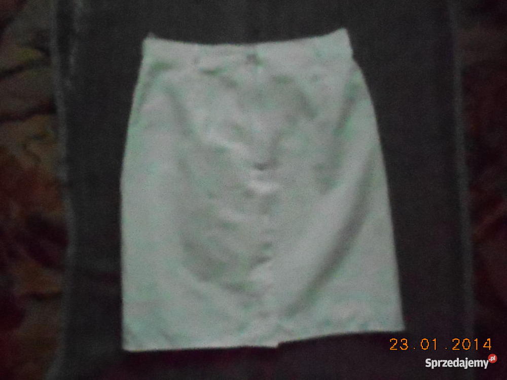 Spódniczka biała włoska Classic Collection 42 Rozmiar 42(XL) Ostrołęka