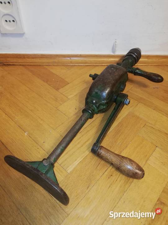 Wiertarka bezprądowa Retro Vintage