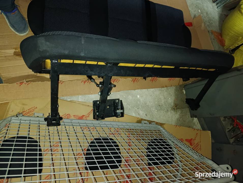 Citan 415 Ławka i ściana grodziowa Komplet Czarnożyły