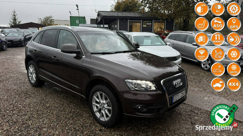 Audi Q5 20tdi 170 quattro panorama ledy bi xenon Gdańsk