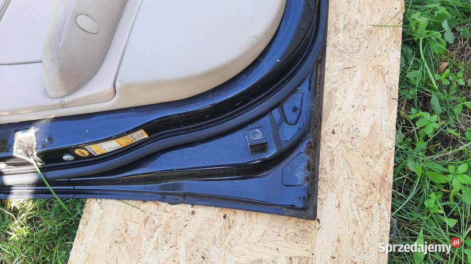 drzw lewe przednie BMW e46 kombi sedan czarne Dębno
