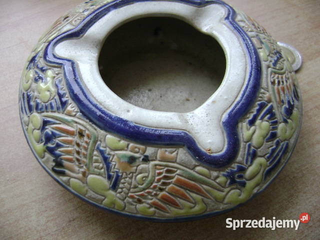 Starocie z PRL PTAKI Popielniczka z azteckimi Gdynia sprzedam