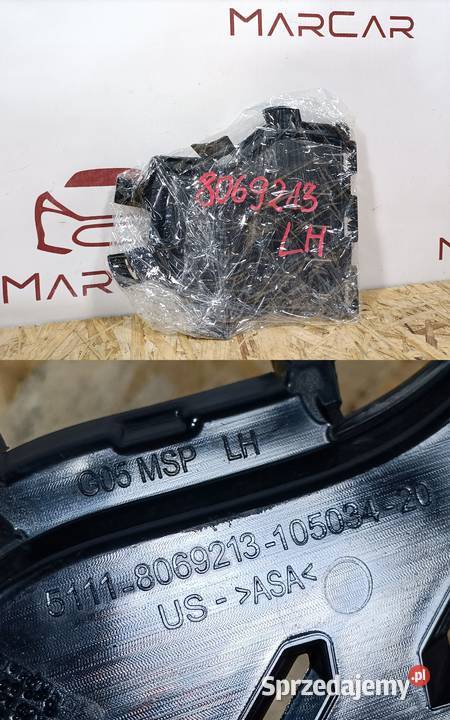 BMW X5 G05 MPAKIET OSŁONA WLOTU POWIETRZA LEWY wielkopolskie Pleszew