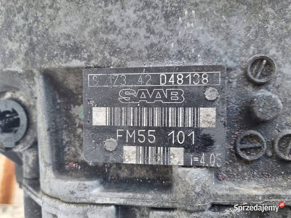 Saab 93 93 II 20 T turbo SKRZYNIA BIEGÓW Janów