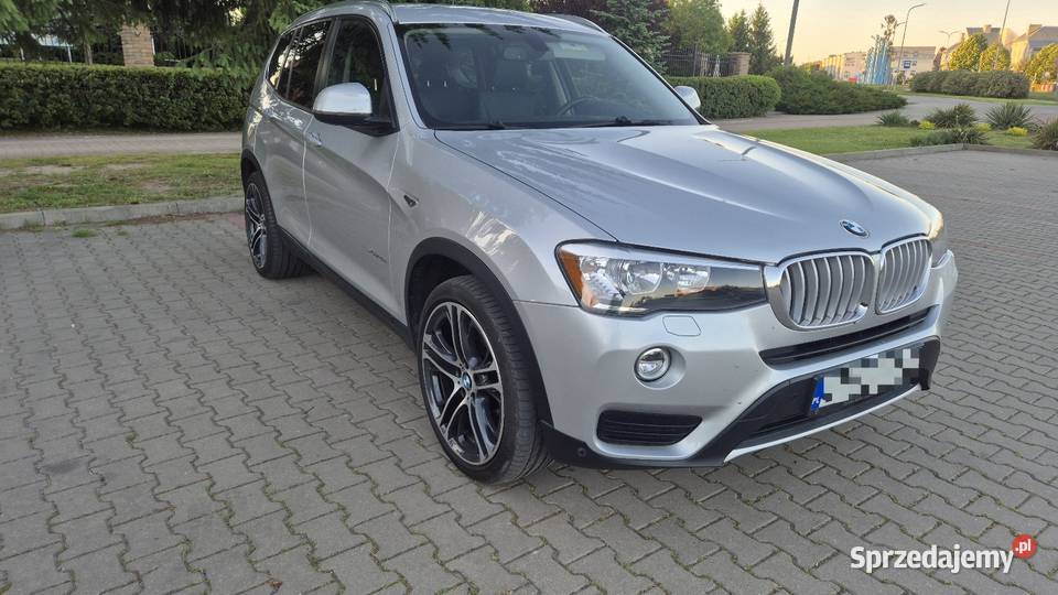 BMW X3 xDrive skórzana tapicerka lubelskie Włodawa