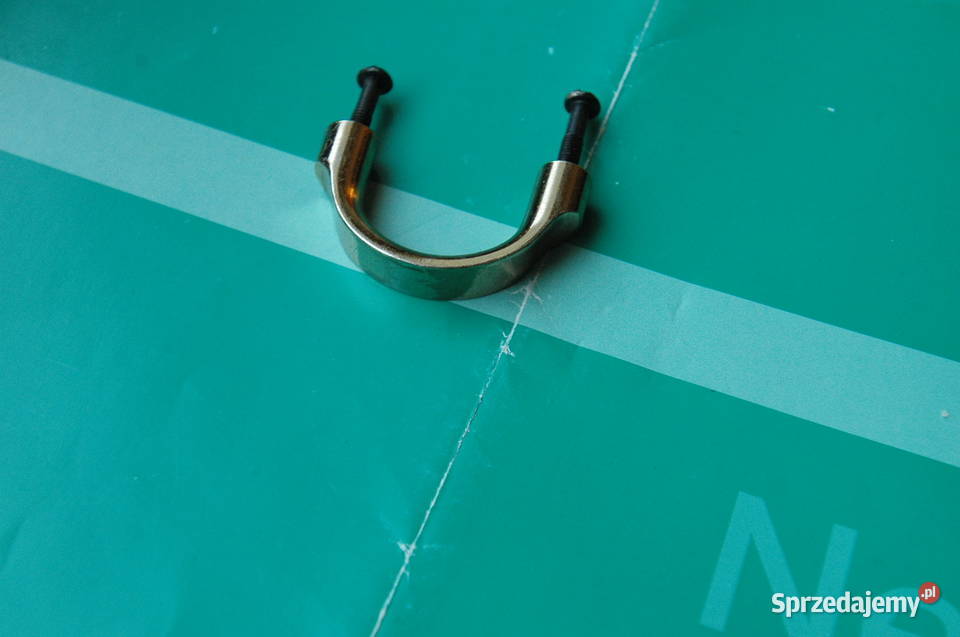 solidny mosiężny uchwyt meblowy produkcja ZSRR Gdynia