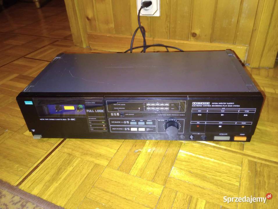 Sansui D80C Metal Tape Capable Cassette Deck Jędrzejów