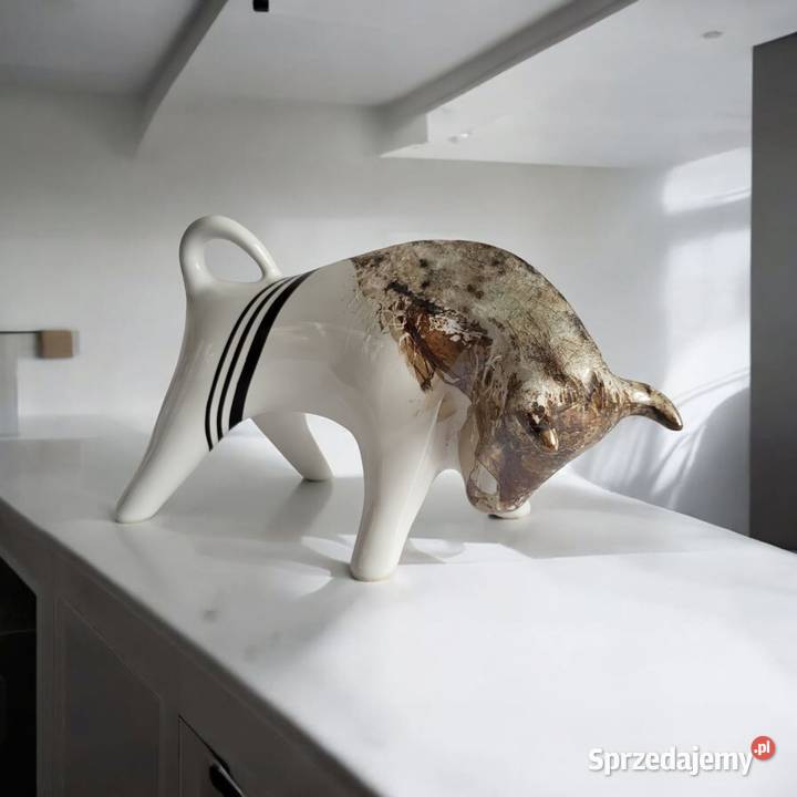 BYK Znak zodiaku Figurka Byczek ceramiczny Sierakowice sprzedam