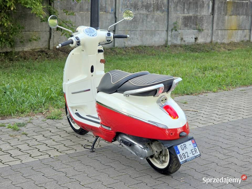 Skuter Peugeot Django 50ccm 4t 2018r 3961 raty nieuszkodzony