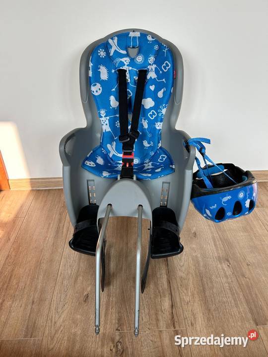 Siodełko rowerowe HAMAX z kaskiem Wrocław