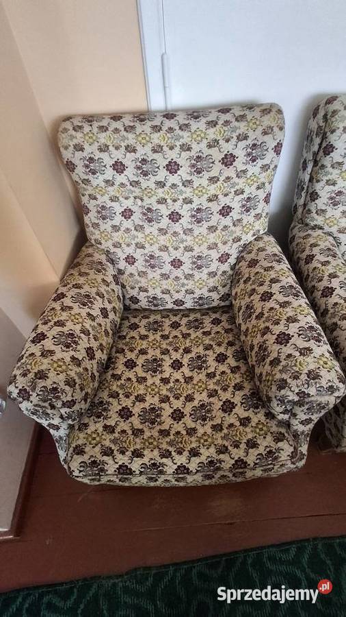 Przedwojenny komplet wypoczynkowy sofa 2 fotele Olsztyn