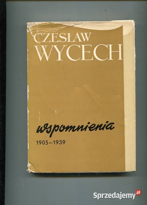 Wspomnienia 1905-1939 - Czesław Wycech Szczecin - Sprzedajemy.pl