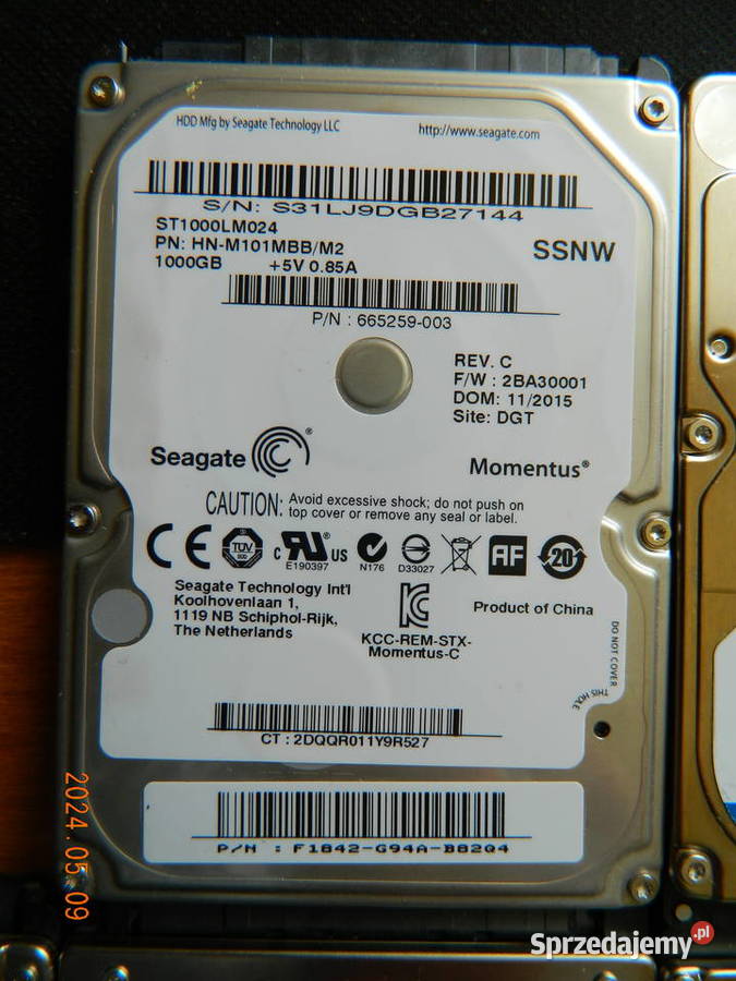 Dyski dawcy SATA Dyski Kalisz