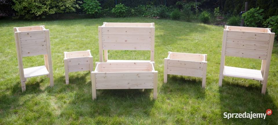 donica drewniana doniczki drewniane na wymiar