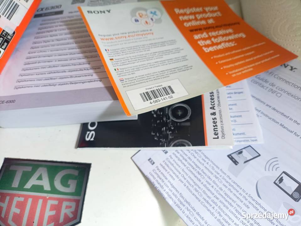 Sony A6300 niski przebieg 7800 nowy z objektywem Dąbrowa Górnicza