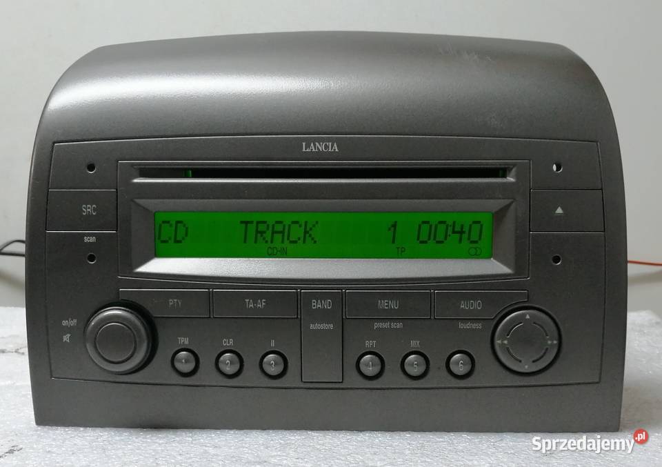 Oryginalne radio Lancia Ypsilon łódzkie Piotrków Trybunalski