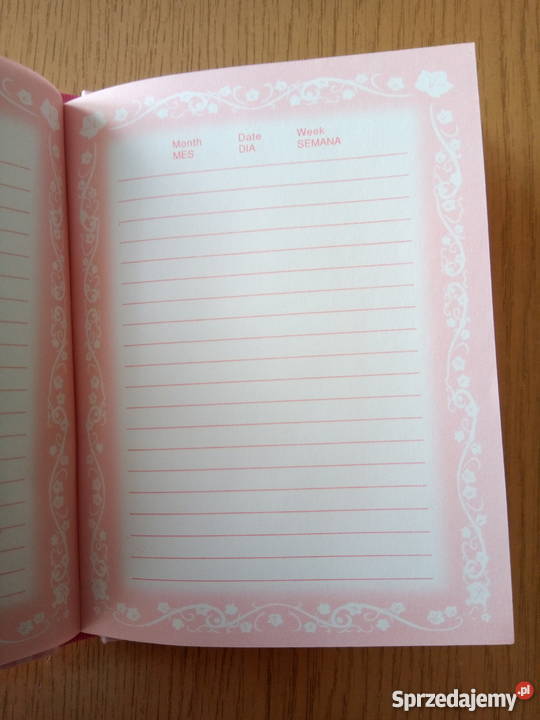 Notes 2kolorowy z misiem dziewczynka kieszonkowy śląskie Dąbrowa Górnicza sprzedam