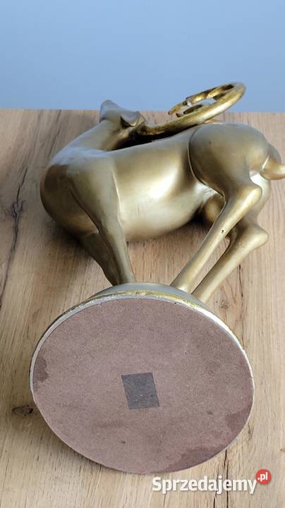 Elegancka figura jelenia w stylu MidCentury Antyki, Sztuka, Kolekcje Kraków