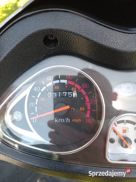 Skuter Romet 787 motocykl 125 stan nowy kufer 125cm3