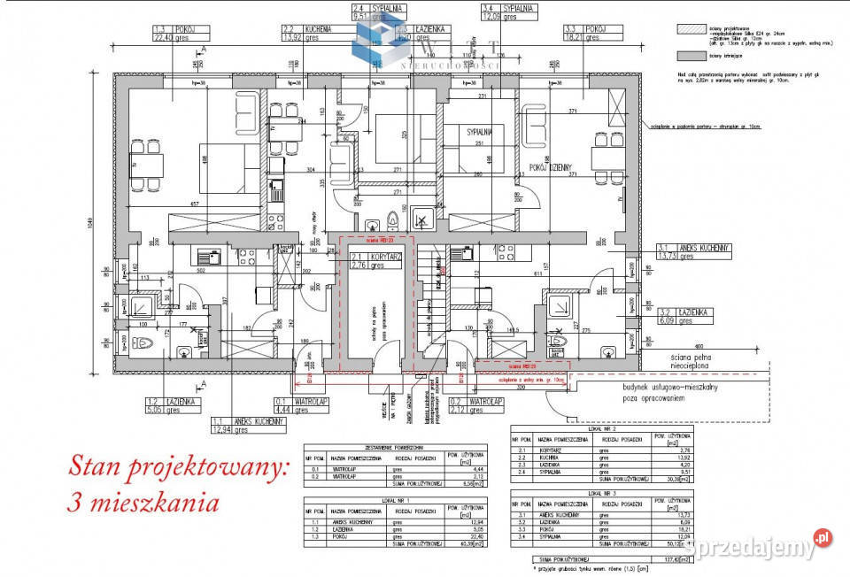 Lokal Kajkowo 1352m2 sprzedam
