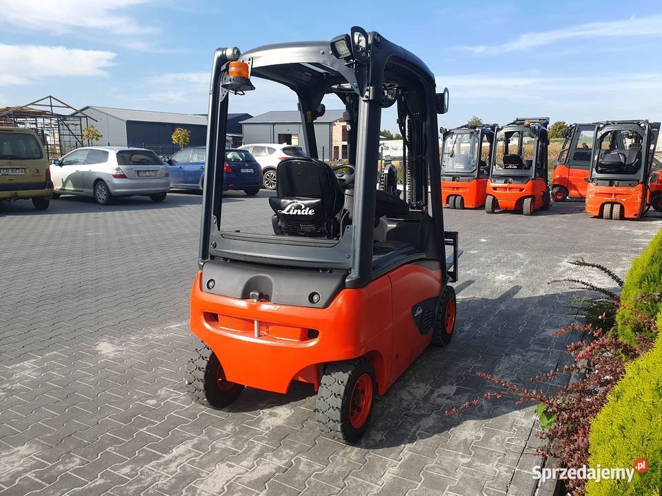 Wózek widłowy LINDE E16P02 evo 2020r Triplex Proszowice