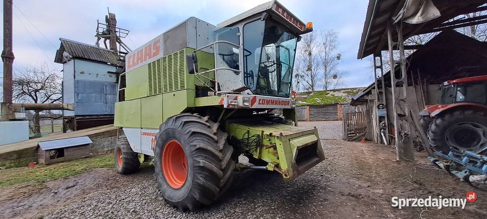 Claas commandor 114cs z przystawka do kukurydzy Zbożowe Jagodniki sprzedam