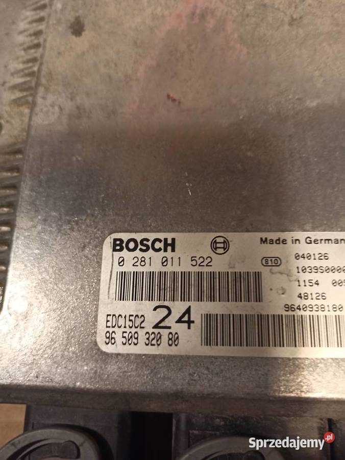 Fiat Ulysse 22 JTD Komputer silnika 0281011522 Bolesławiec