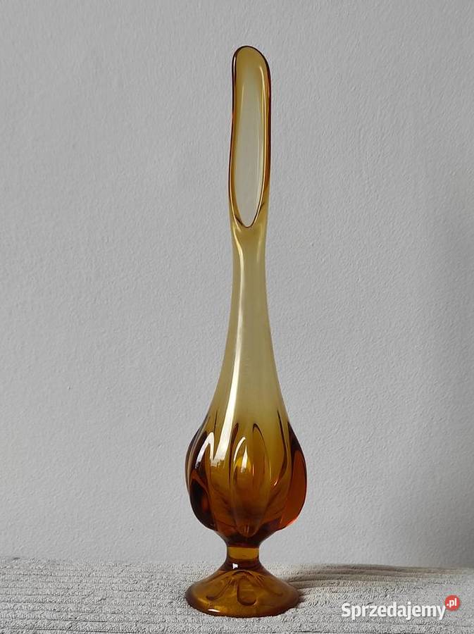 Wazon szkło bursztynowe mazowieckie Warszawa sprzedam