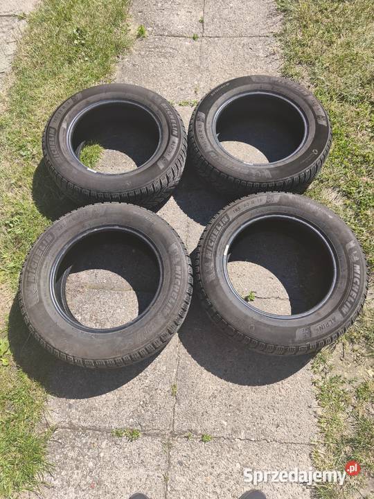 4 zimowe opony Michelin 19565 R15 używane DOT