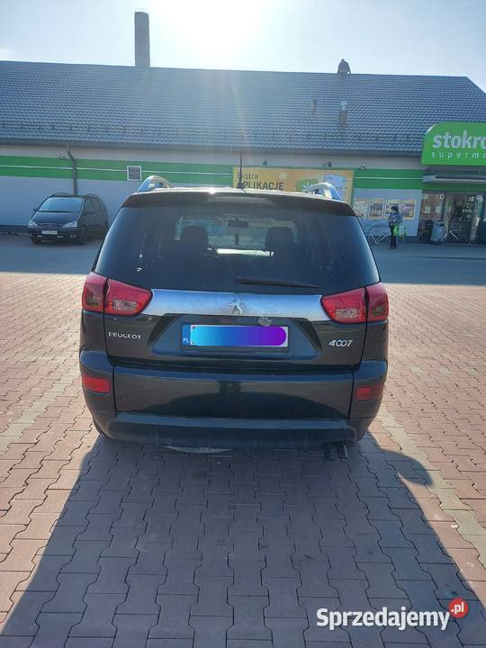 Peugeot 4007 22 hdi 7 Osobowy Napęd 4x4 Zadbany Szczebrzeszyn