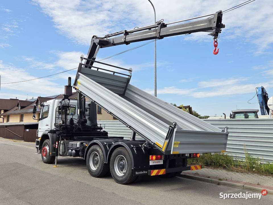 Mercedes AXOR 2633 6x4 HDS HIAB 122 Dźwig Żuraw ogranicznik prędkości sprzedam