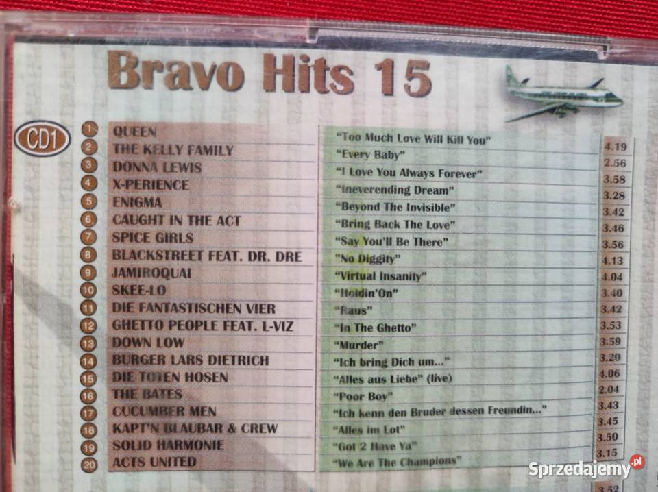 CD x 2 Bravo Hits vol15 Warner 1996 Kielce