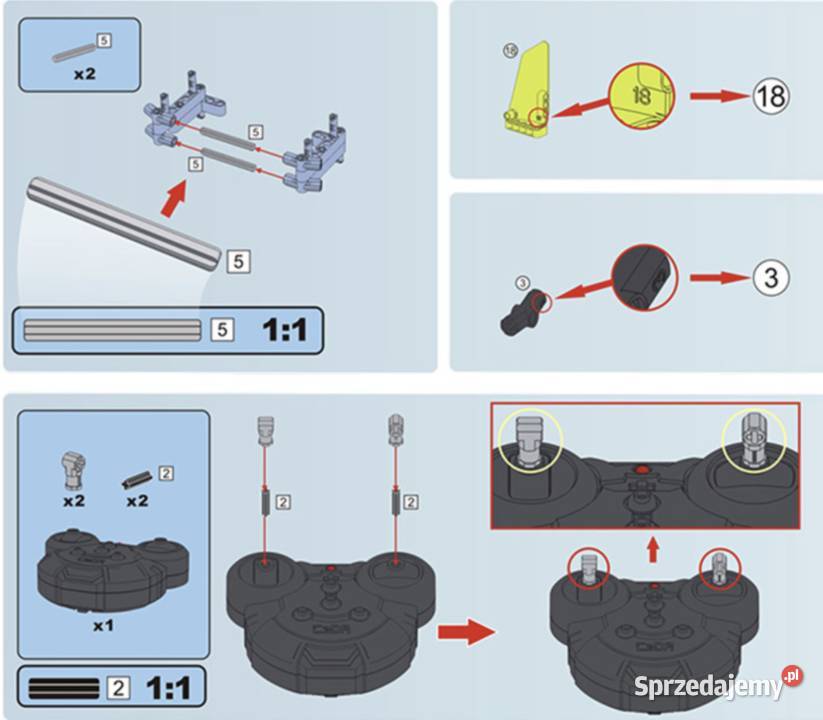SAMOCHÓD KONSTRUKCYJNY dziecka na prezent Słubice
