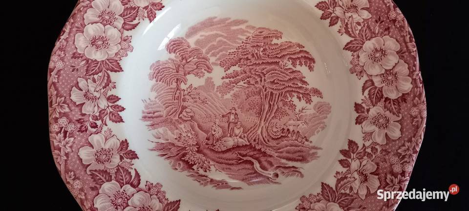 Talerz głęboki angielski Enoch Wedgwood sprzedam