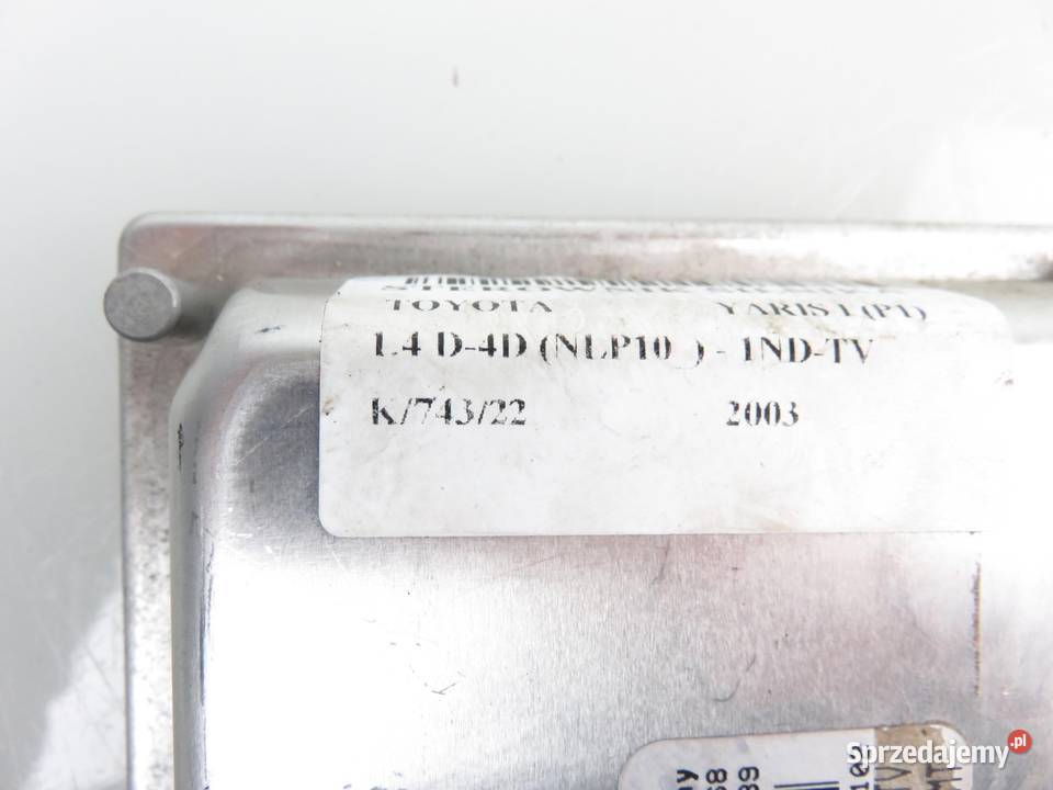 STEROWNIK TOYOTA YARIS I 14 D4D 0281011126