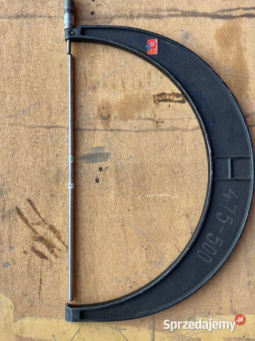 Mikrometr zewnętrzny HOMMEL WERKE 475 500 mm 001 Tuliszków