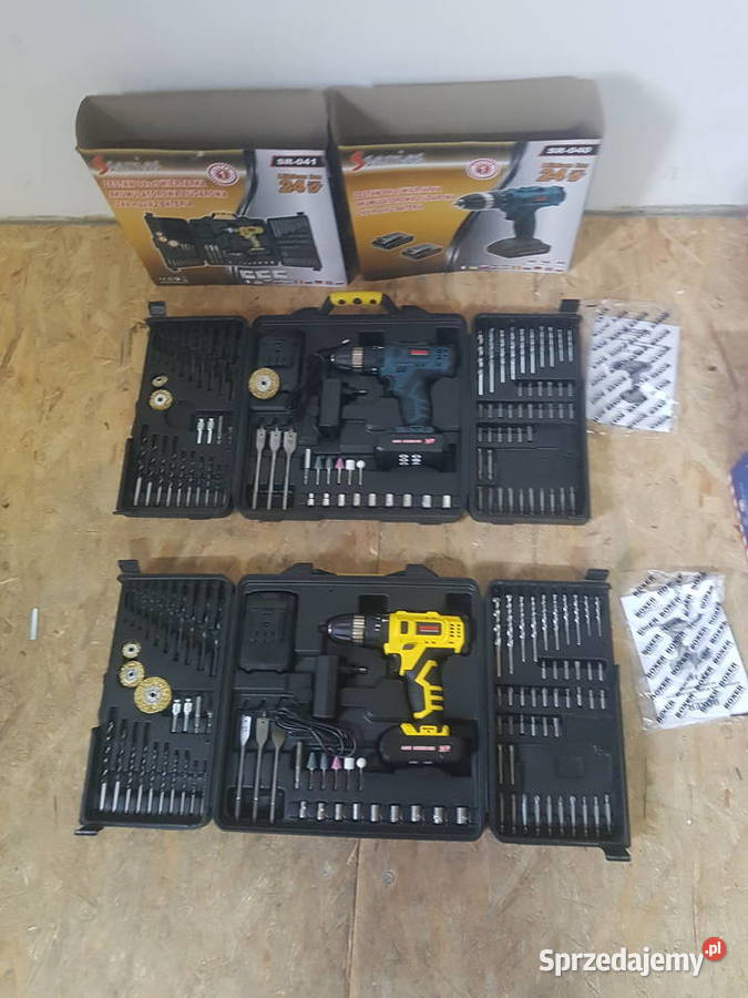 WKRĘTARKA AKUMULATOROWA 24V Z WIERTARKA 2x AKU wielkopolskie Głogowa