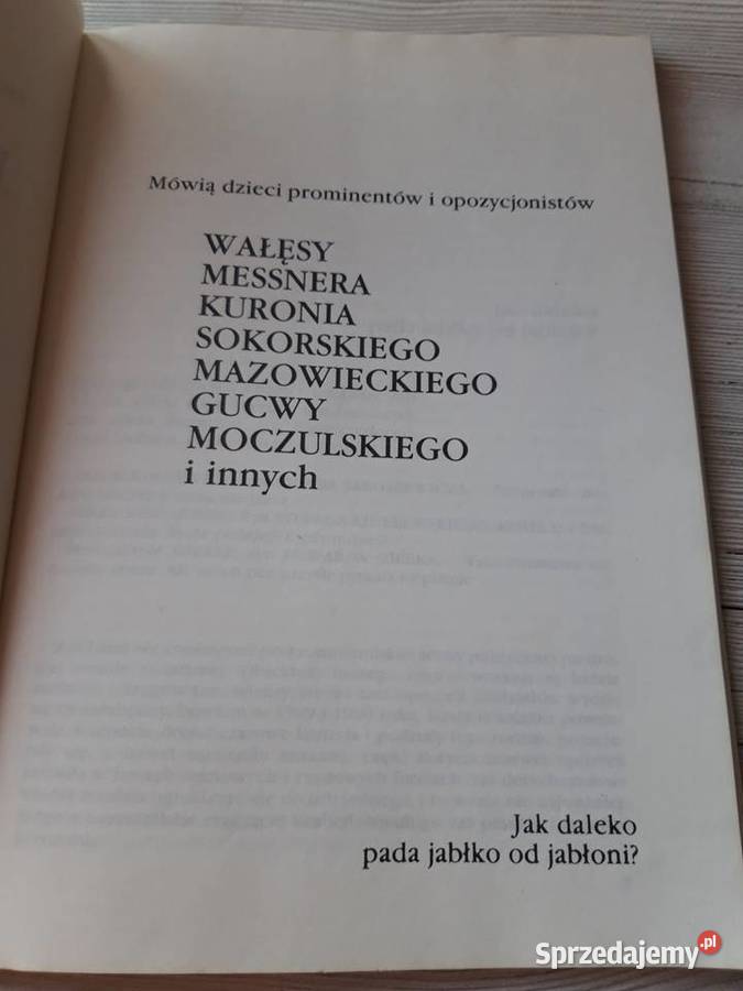 Jabłoń i Jabłko Piotr Gabryel Karol Jackowski Bielsko-Biała sprzedam