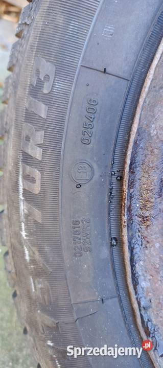 Felgi stalowe z oponami zimowymi 175 Łęczyce sprzedam