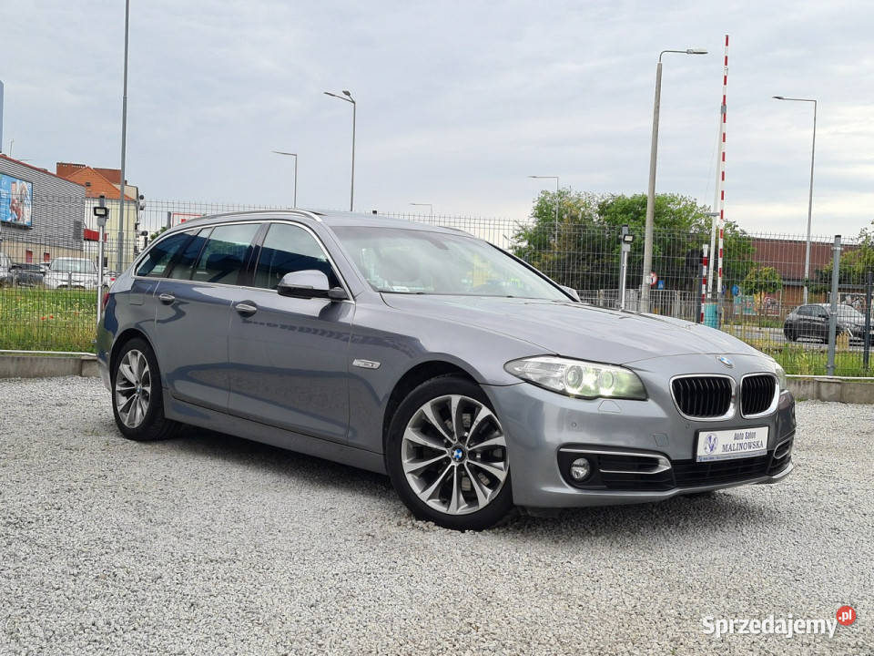 BMW 518 Szyberdach Navi ElPamięć Fotele Skóra isofix Wągrowiec