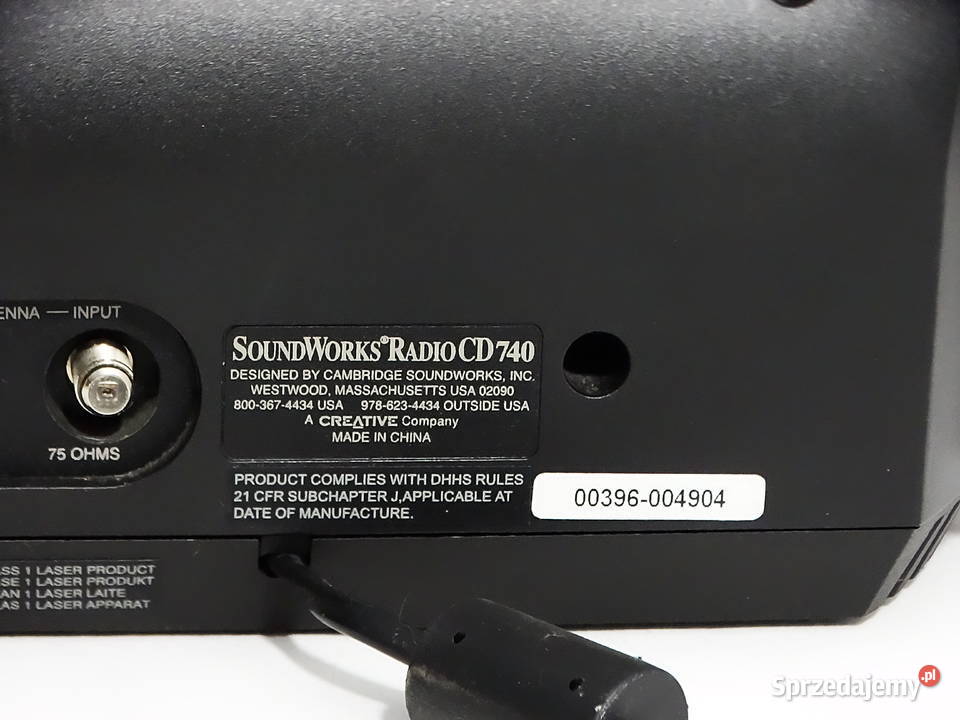 SoundWorks Radio CD 740 zestaw stereo z radiem Biłgoraj