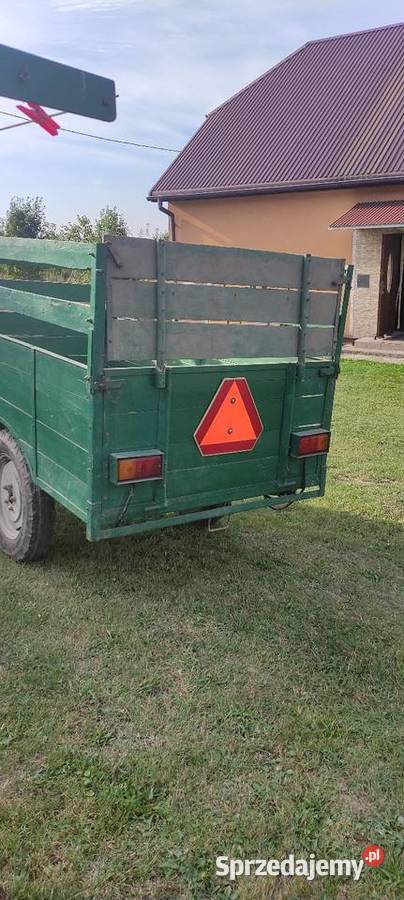 Przyczepka do ciągnika nieuszkodzony podkarpackie Hucisko Nienadowskie