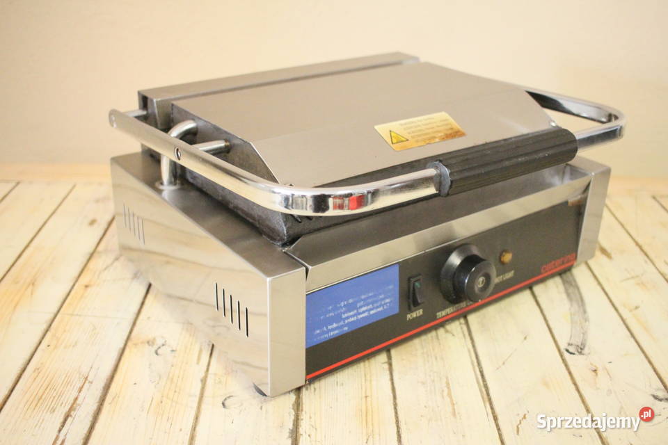 Grill kontaktowy rylfowany elektryczny Stalgast