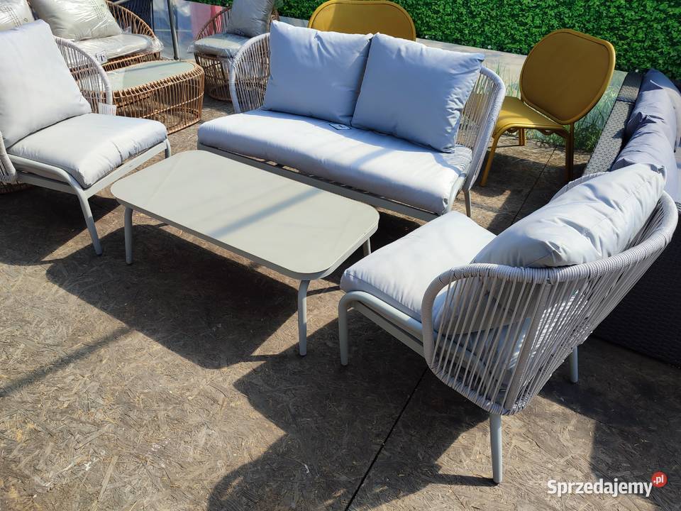 Zestaw mebli ogrodowych Riya sofa 2 fotele Wschowa